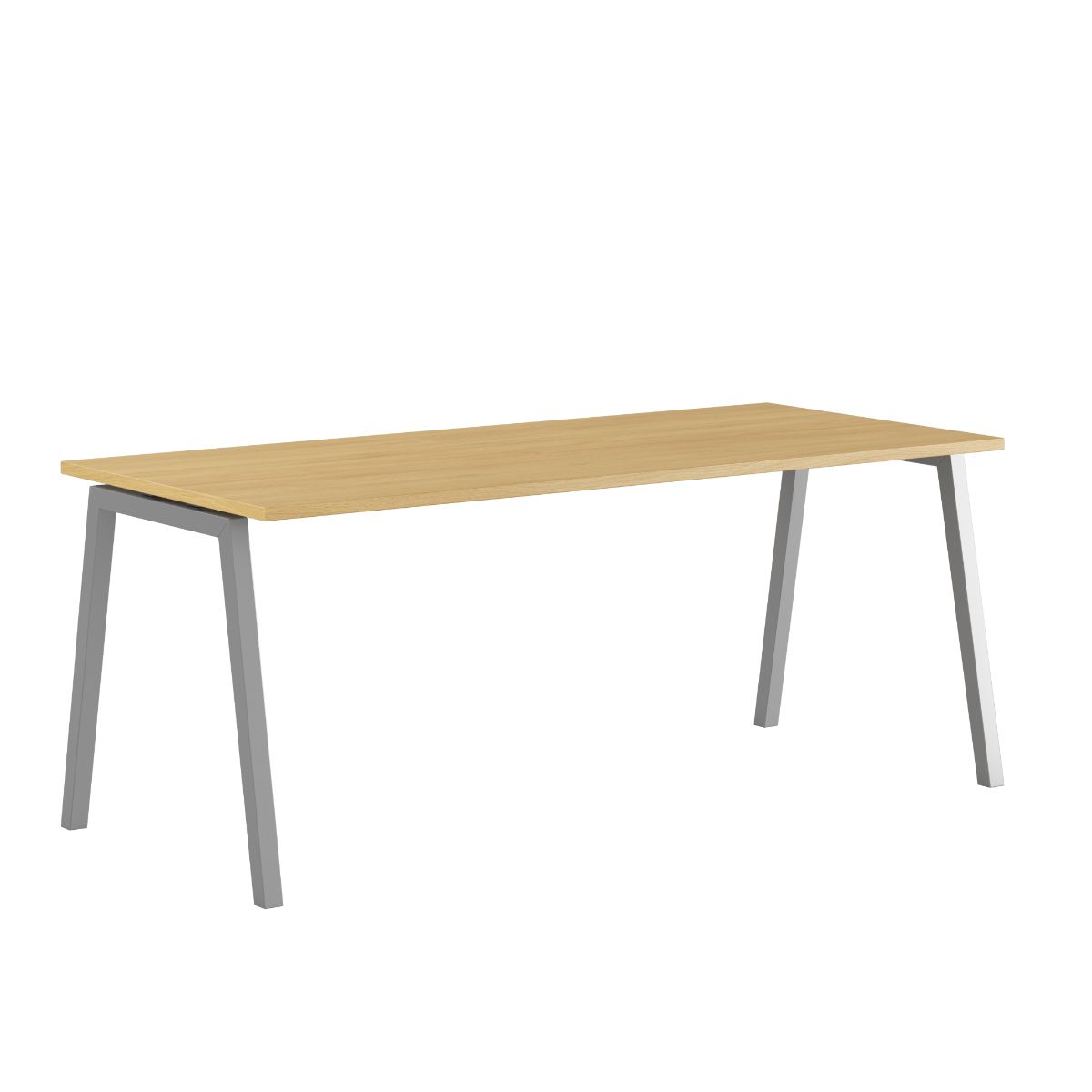 Produktbillede af Luna A Bord 180x80cm Eg-grå på tilbud