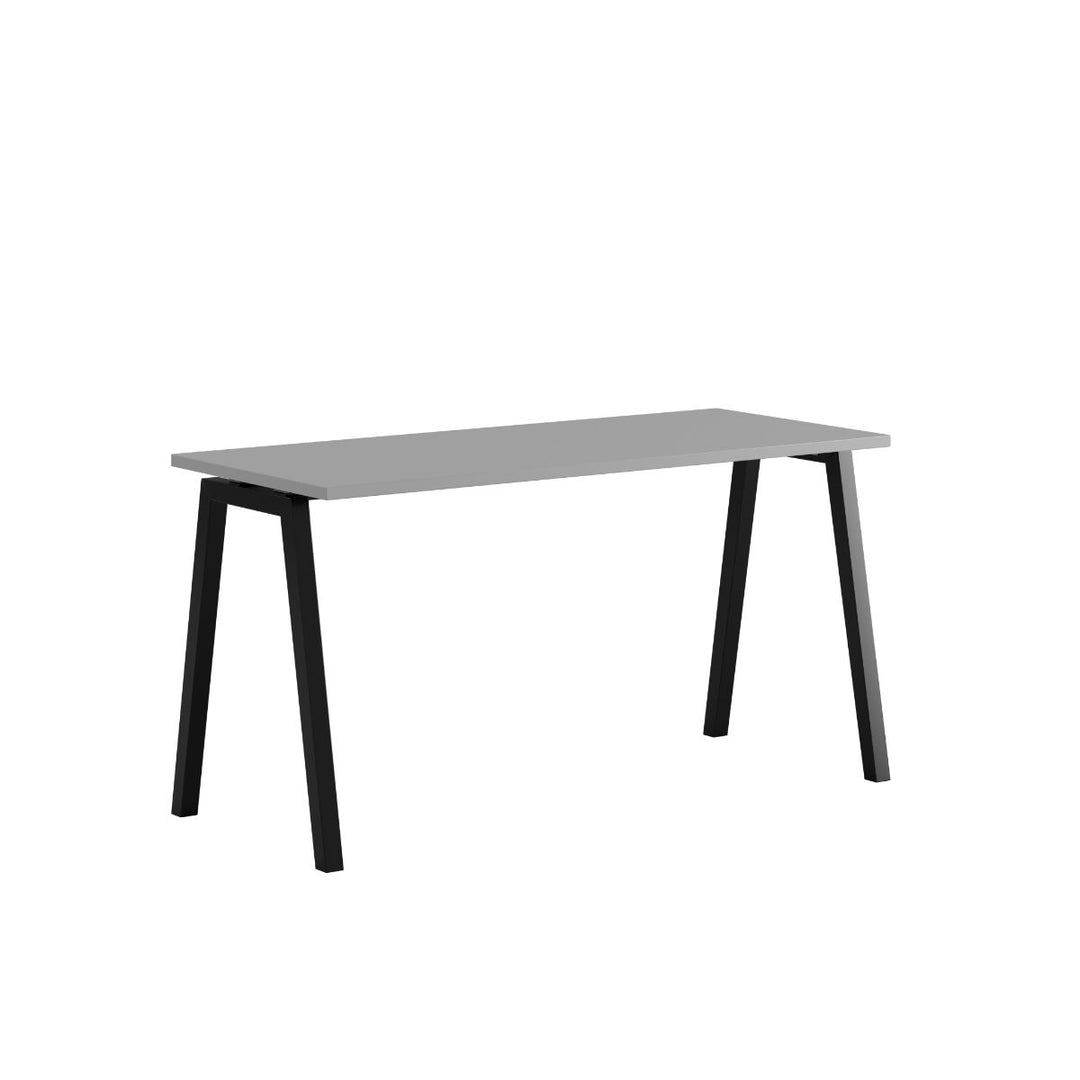 Produktbillede af Luna A Bord 140x60cm Grå-sort på tilbud