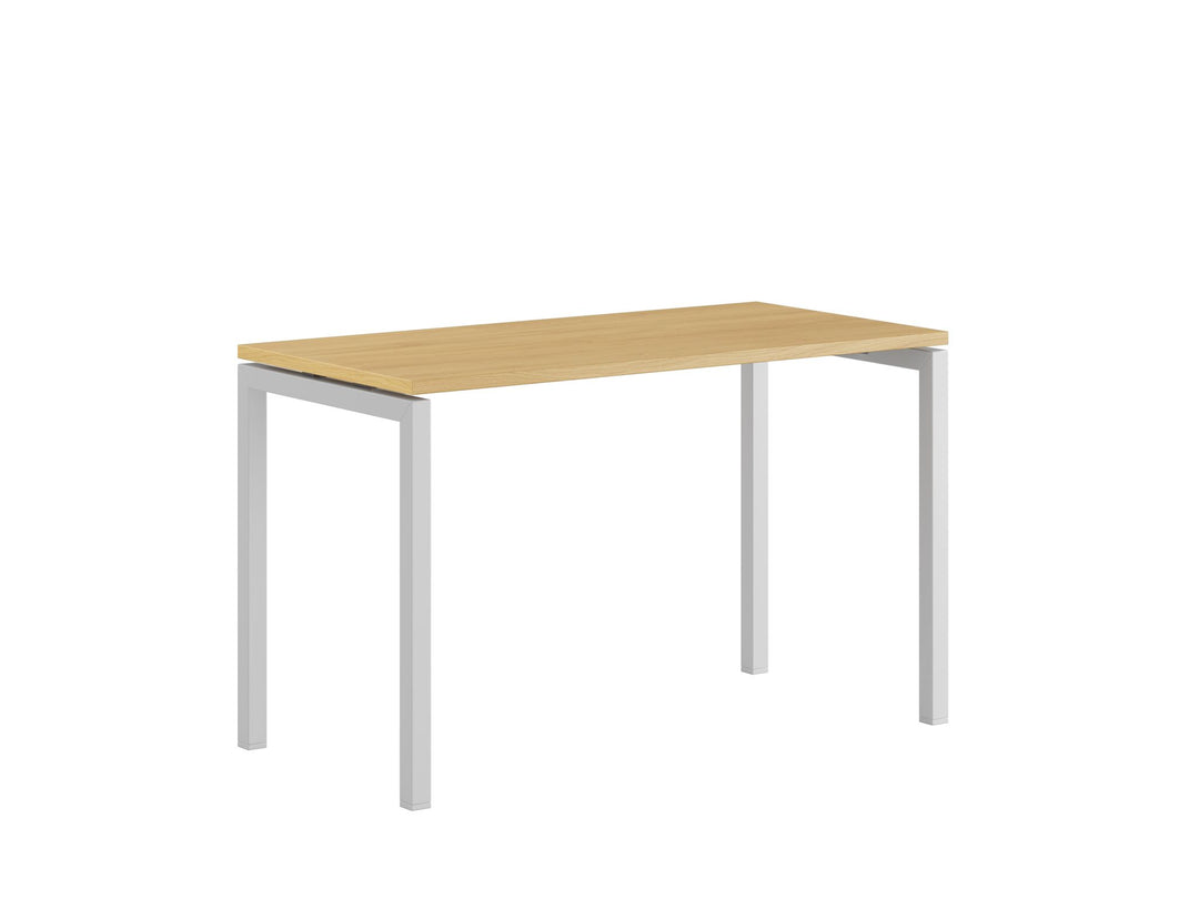 Produktbillede af Luna U Bord 120x60cm Eg-hvid på tilbud
