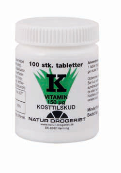 Produktbillede af ND K1-vitamin 150 ug på tilbud