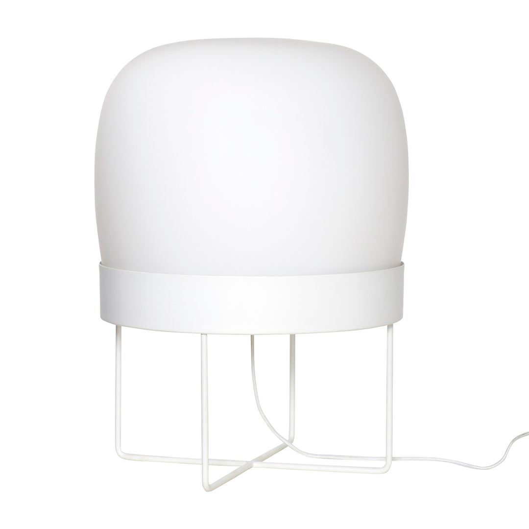 Produktbillede af HÃBSCH SNOWY GULVLAMPE HVID 55 i premium kvalitet