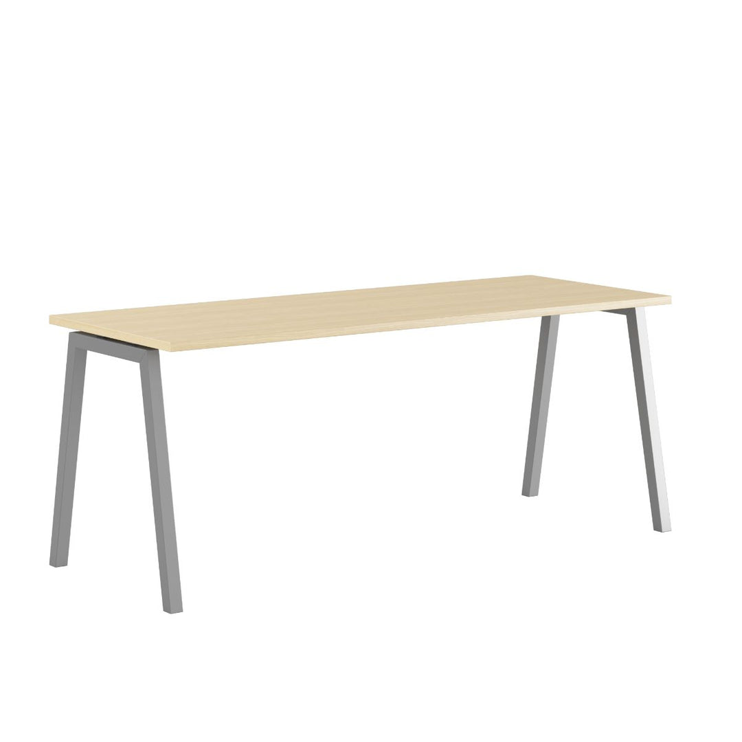 Produktbillede af Luna A Bord 180x70cm Birk-grå på tilbud