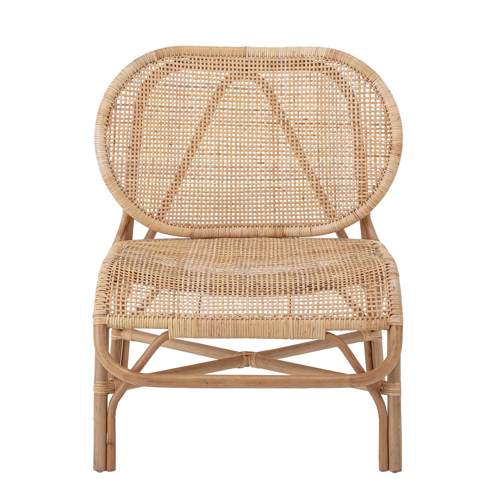Produktbillede af BLOOMINGVILLE ROSEN LOUNGESTOL RATTAN NATUR 90 i premium kvalitet