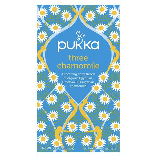 Produktbillede af Pukka Three Chamomile Te 20 br. på tilbud