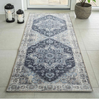 billigt tilbud på Arona løber i blå polyester, 80 x 200 cm. Udsalg på Boligtilbehør > Tæpper. Spar op til 57%. Hurtig levering: 1-2 hverdage.