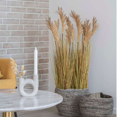tilbud på Sorghum Græs - Kunstig plante, 110 cm. Billigt udsalg! Hurtig levering: 1-2 hverdage. Varenummer: 3NDC-4600. Spar op til 65%.
