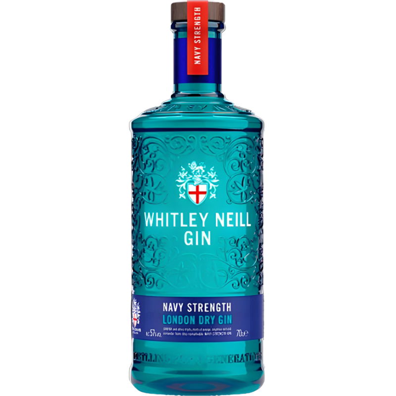 Produktbillede af Whitley Neill Navy Strength Gin 57% Fl 70 på tilbud i premium kvalitet