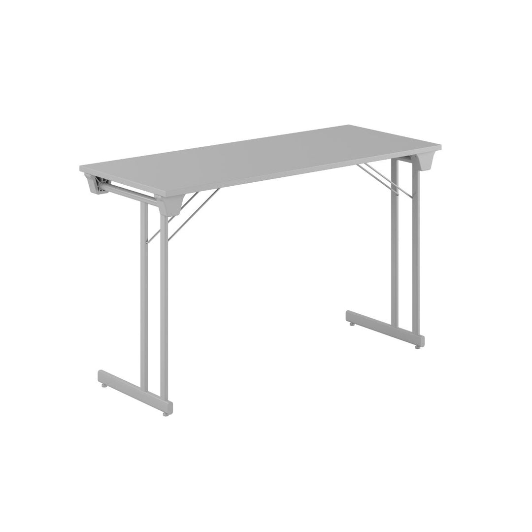 Produktbillede af Kongress Style 120x50cm Sammenklappeligt bord Grå-grå på tilbud