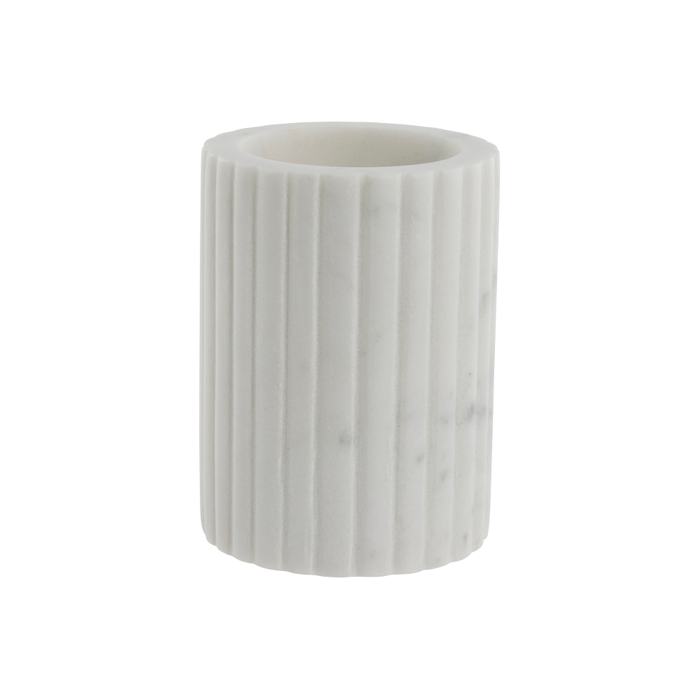 Produktbillede af Eliana Tandkrus hvid marmor på tilbud i høj kvalitet