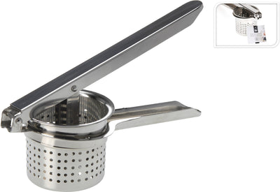 Kartoffelpresser rustfrit stål - L25 cm ❤ Stort online udvalg i Bolig og Haven ❤ Billig fragt og hurtig levering 2 - 5 hverdage ❤ Varenummer: BGH-47000844370250 / Ean: '8711295810213 på lager - Udsalg på Alle produkter Spar op til 67% - Over 400 kendte brands på udsalg
