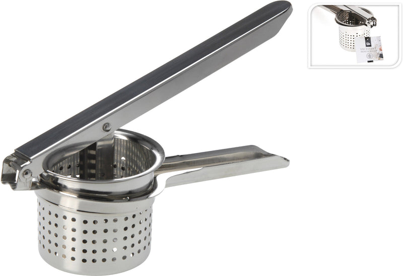 Kartoffelpresser rustfrit stål - L25 cm ❤ Stort online udvalg i Bolig og Haven ❤ Billig fragt og hurtig levering 2 - 5 hverdage ❤ Varenummer: BGH-47000844370250 / Ean: &