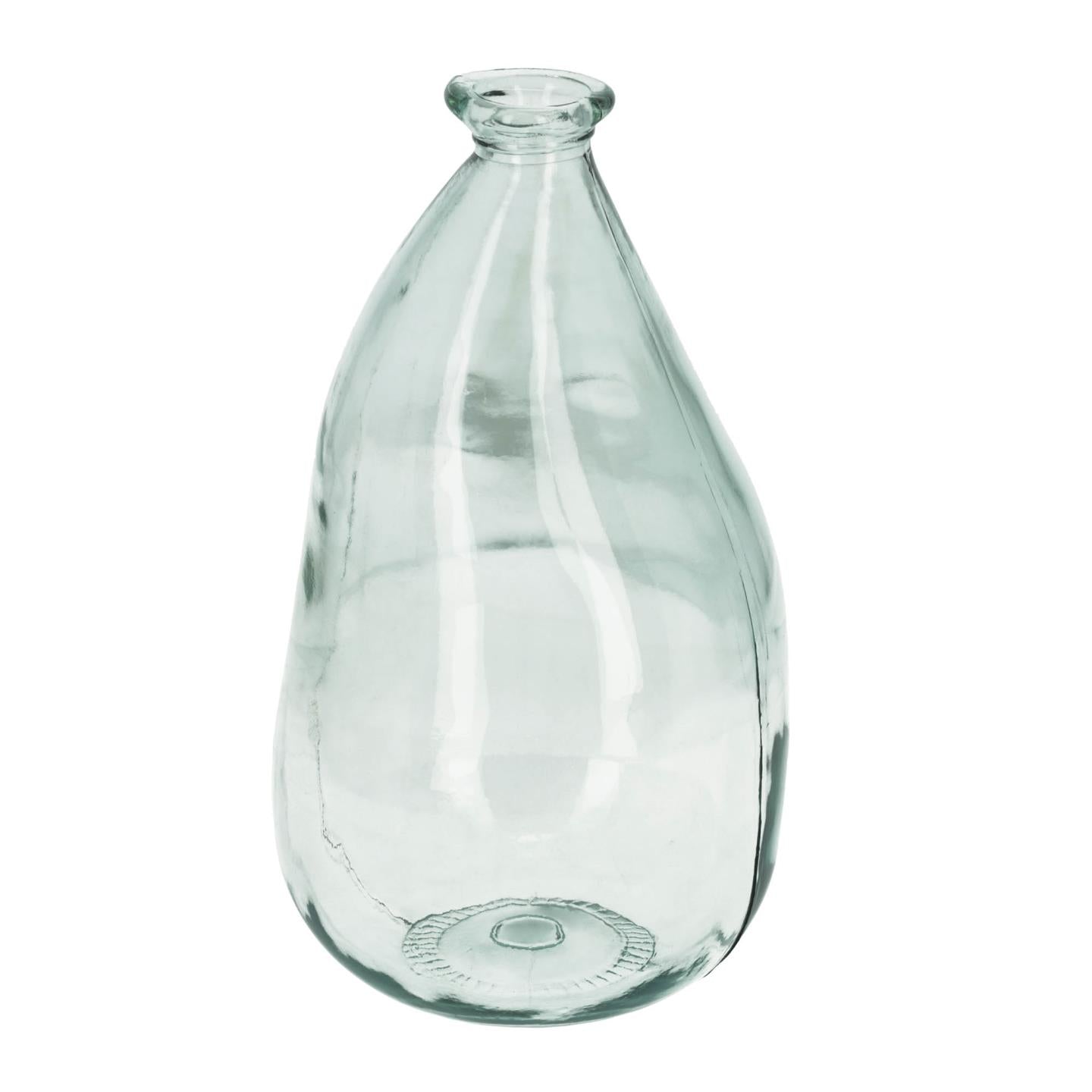 Produktbillede af KAVE HOME Brenna vase medium klar genbrugsglas H:36 i premium kvalitet
