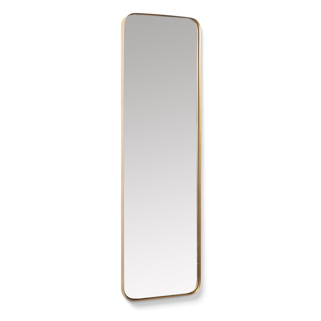 KAVE HOME Marcus vægspejl spejlglas og guld metal 100x30