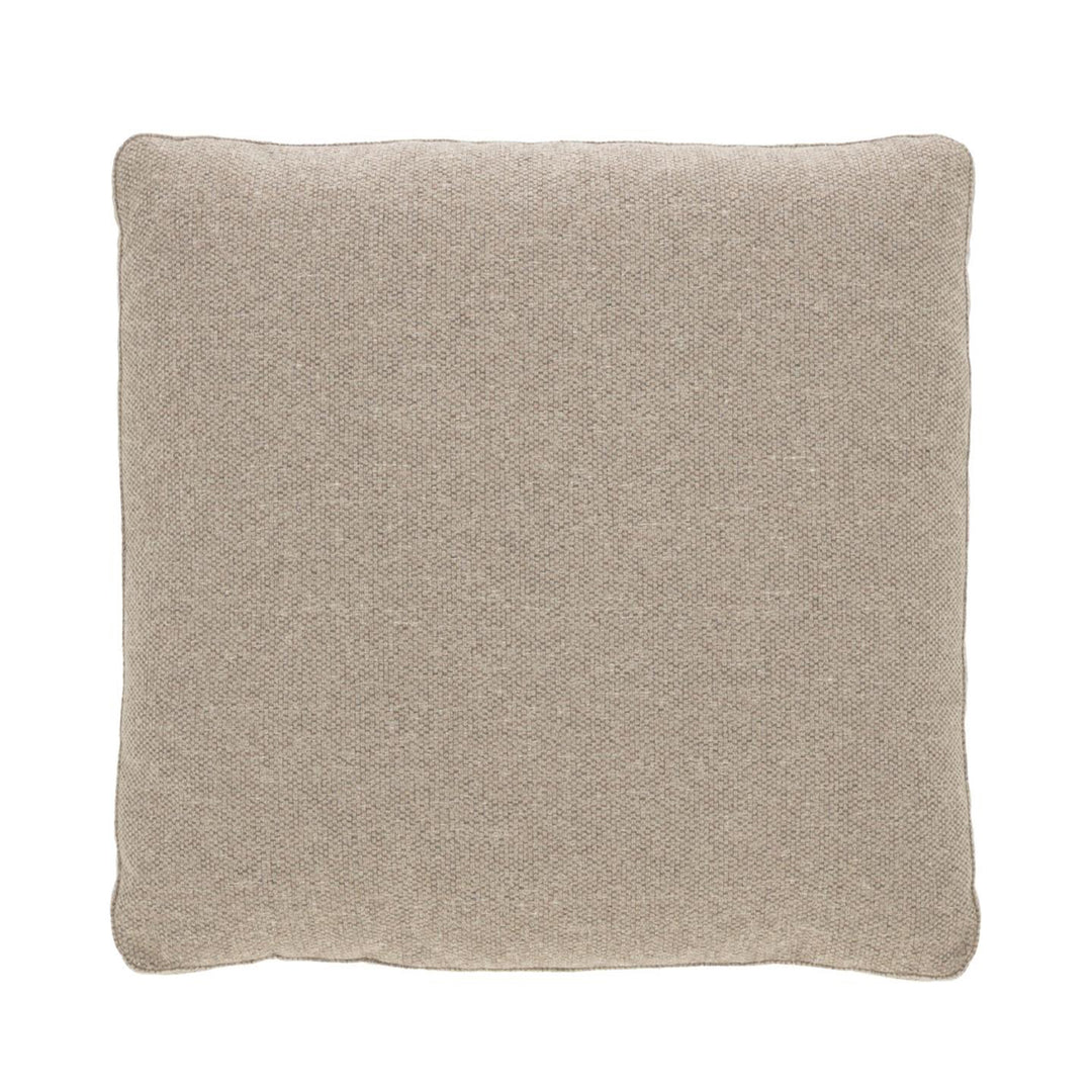 KAVE HOME Blok pude kvadratisk beige chenille 60x60