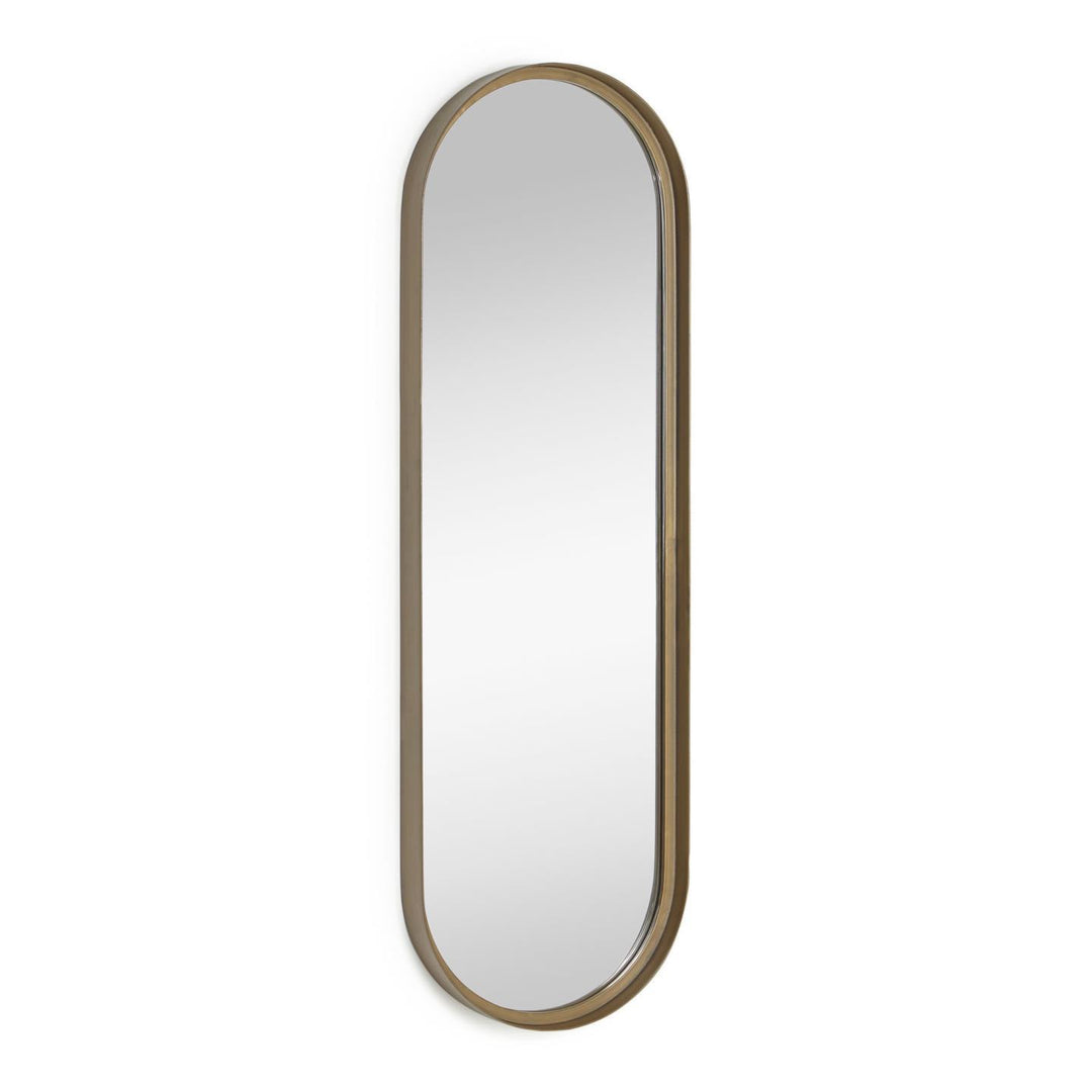 KAVE HOME Tiare vægspejl oval guld stål 31,5x100