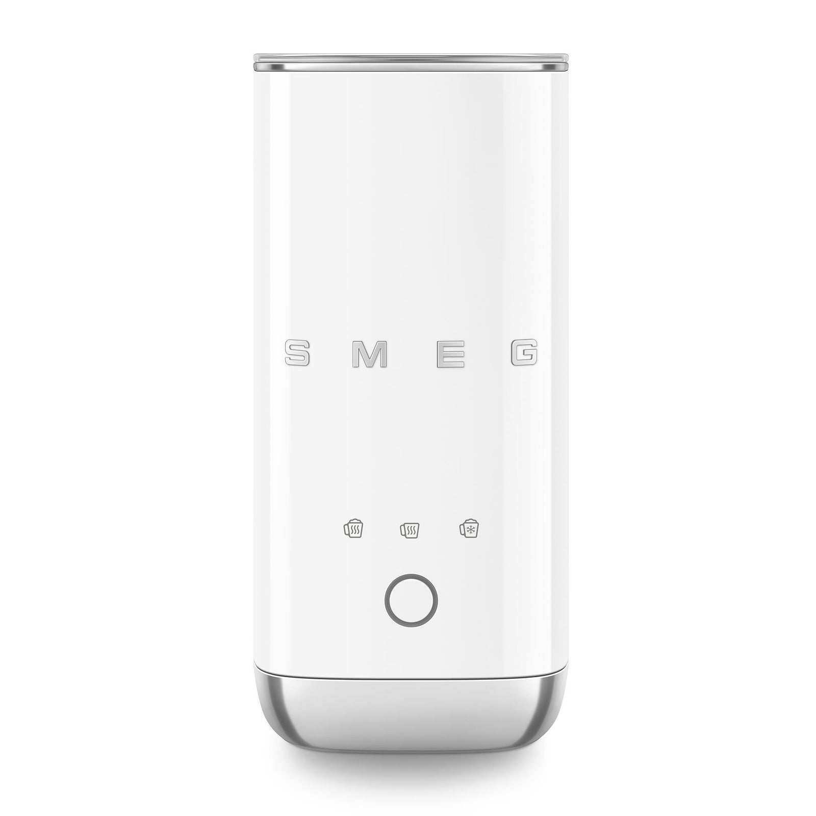 Smeg Smeg Mini-mælkeskummer, hvid – frontbillede (Mælkeskummer)