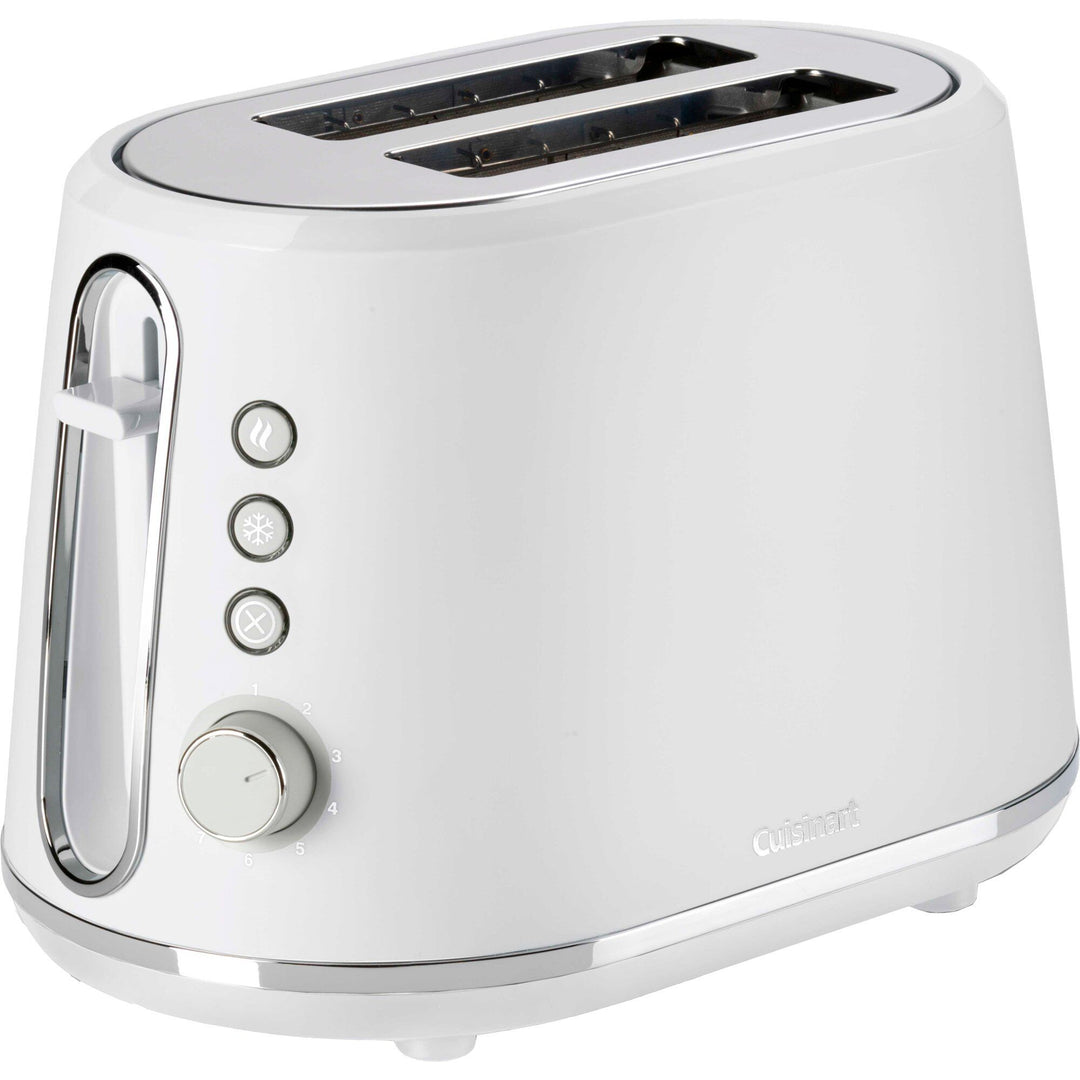 Cuisinart Cuisinart CPT780WE 2 skiver brødrister hvid – frontbillede (Brødristere)