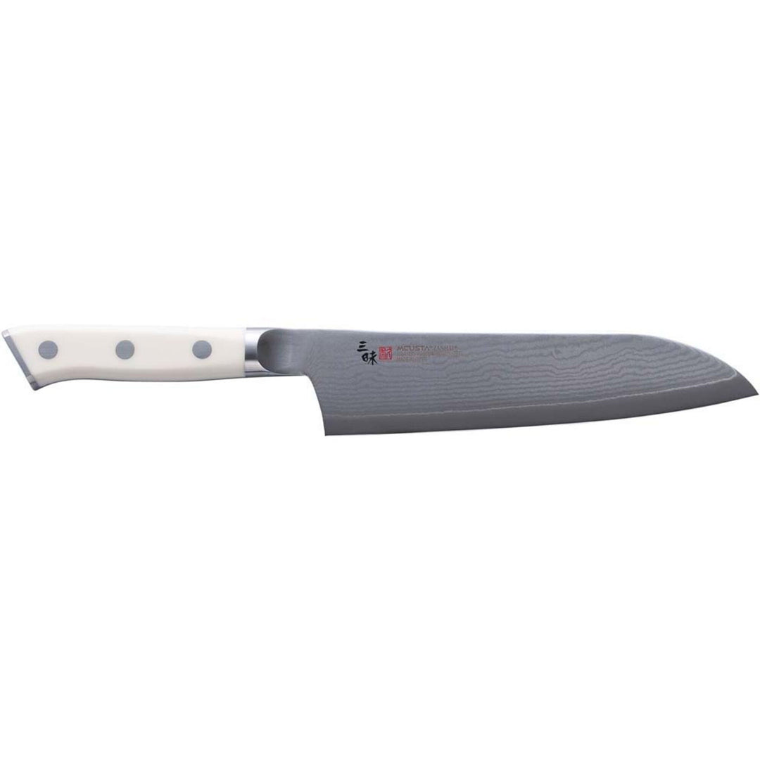 Zanmai Zanmai Classic Damaskus Santoku 18 cm. – produktvisning (Santokuknive)