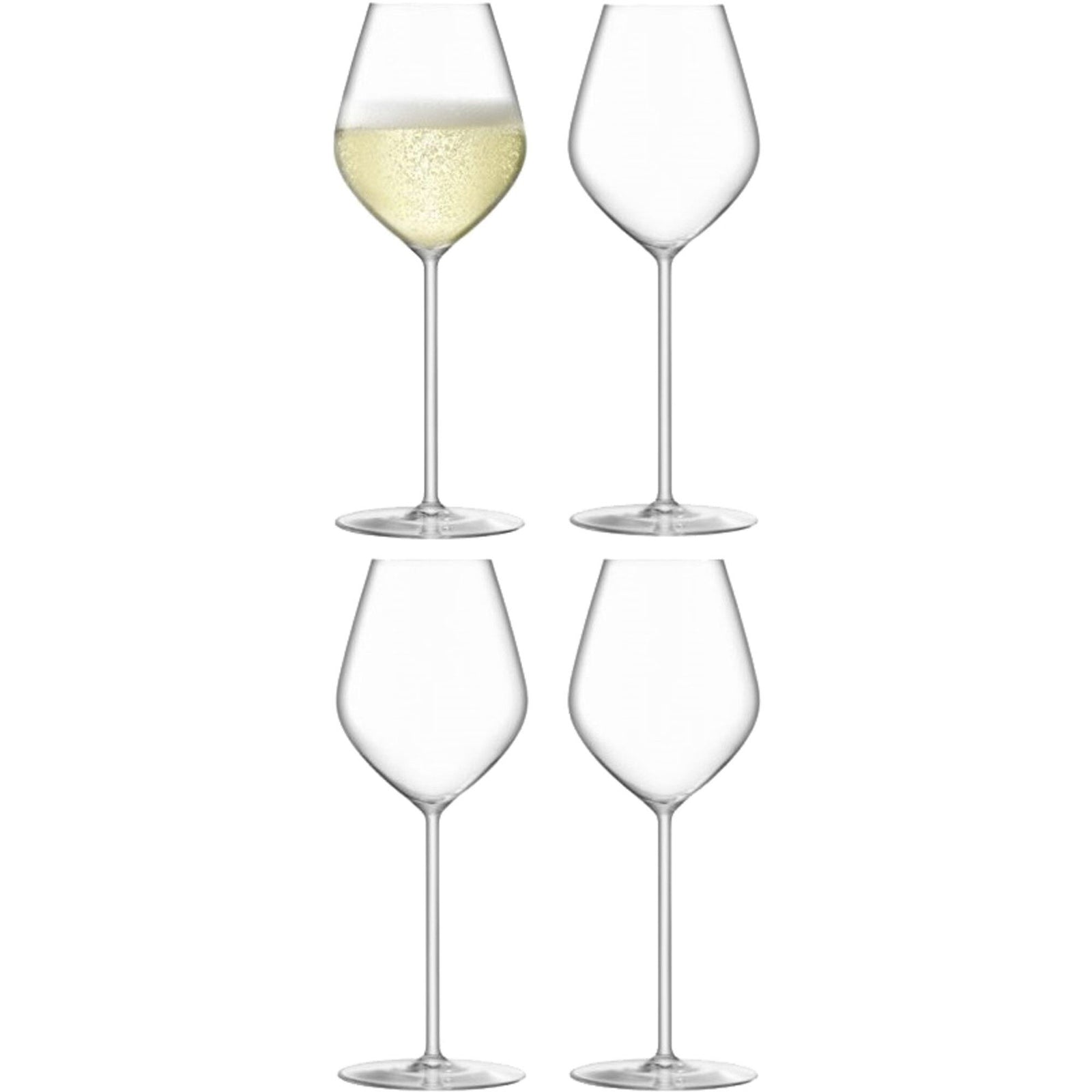 Lsa Lsa Champagneglas Borough 4 stk – frontbillede (Glas)