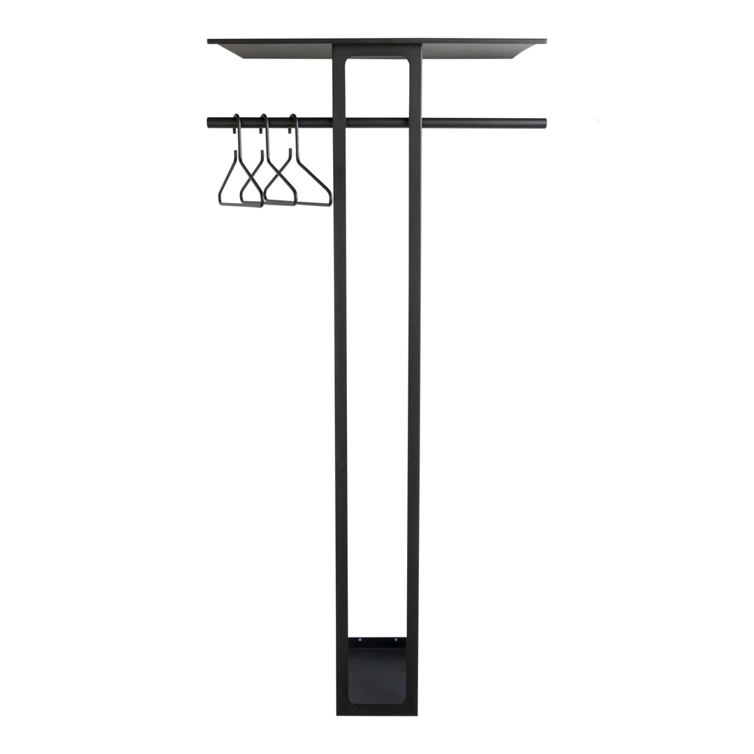 SPINDER DESIGN Ando knagerække stor sort stål B:70