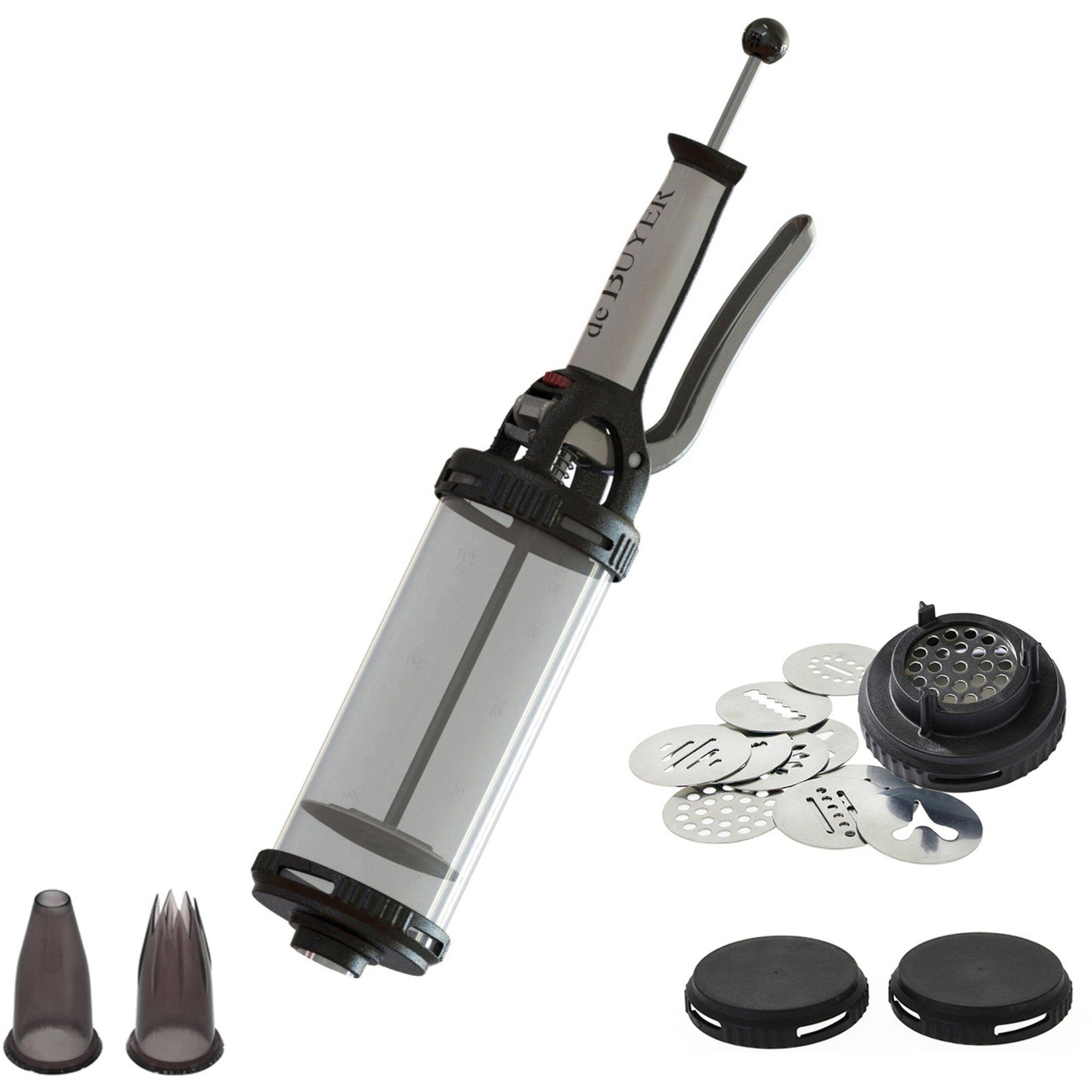 De buyer De buyer Le Tube kagesprøjtesæt til småkager – frontbillede (Kagepresse)