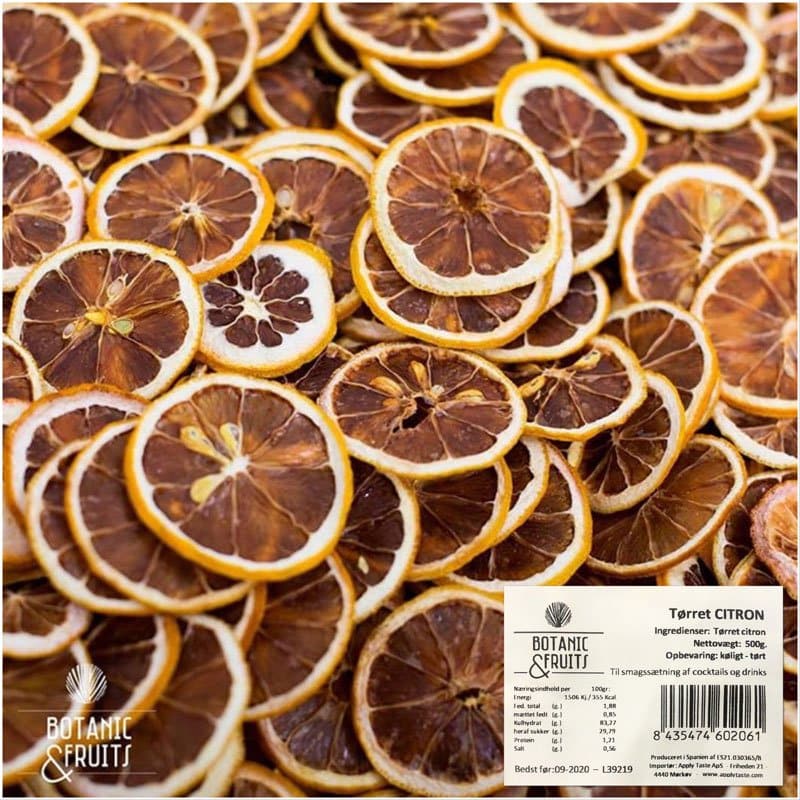 Tørret Citron 500 g 320 Stk (Ca) ❤ Kæmpe udvalg i BOTANICALS ❤ Billig fragt og hurtig levering 2 - 5 hverdage - Varenummer: BAR-629745 / Ean: &
