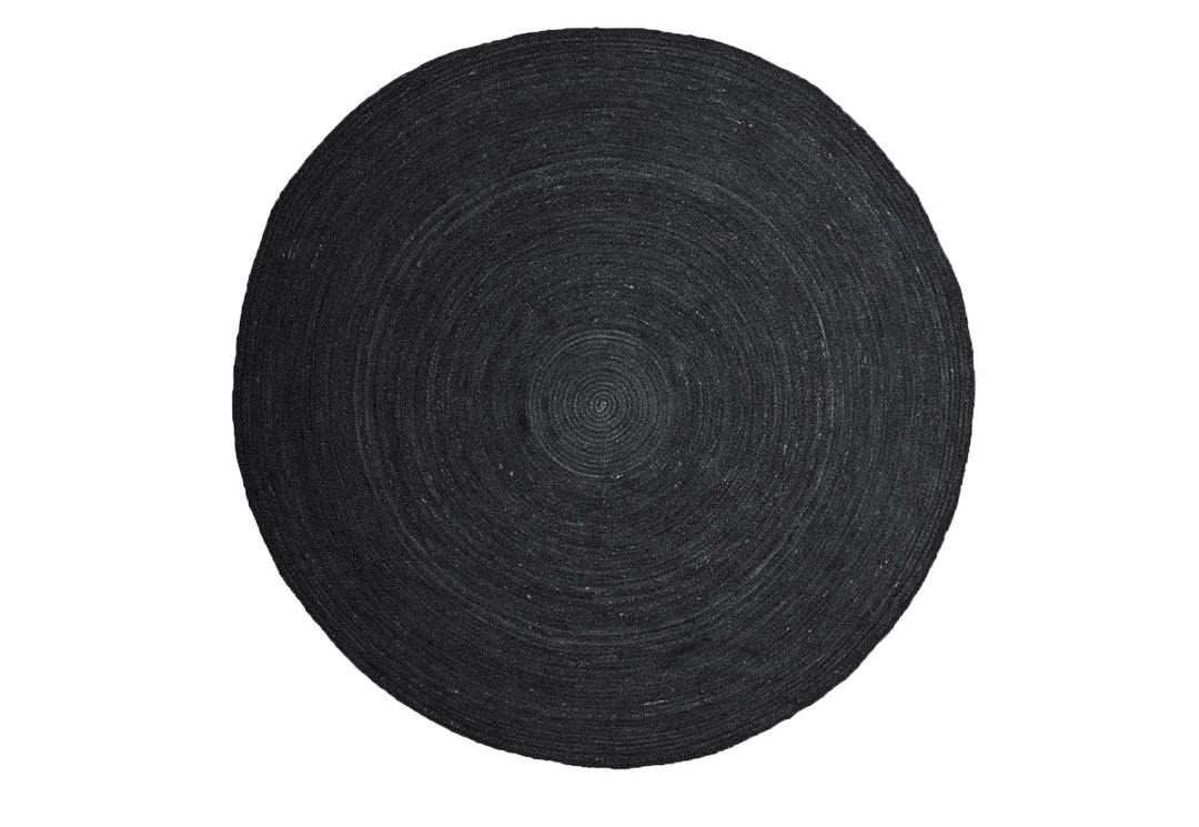 Produktbillede af SIKA DESIGN JUTE TÆPPE /SORT Ø280 i premium kvalitet