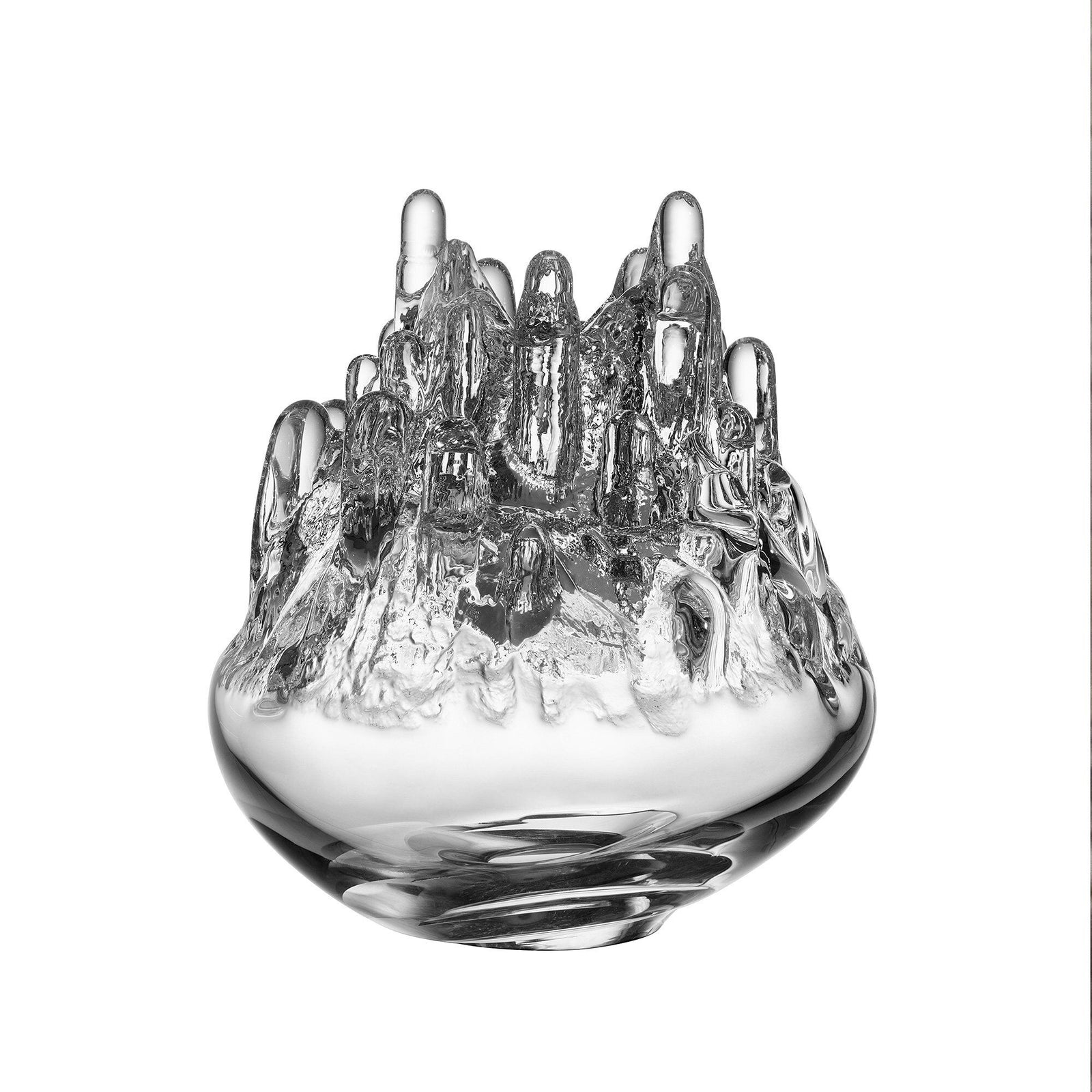 Kosta boda Kosta boda Polar lysestage 33 cm. ❤ frontbillede (Lysestage)