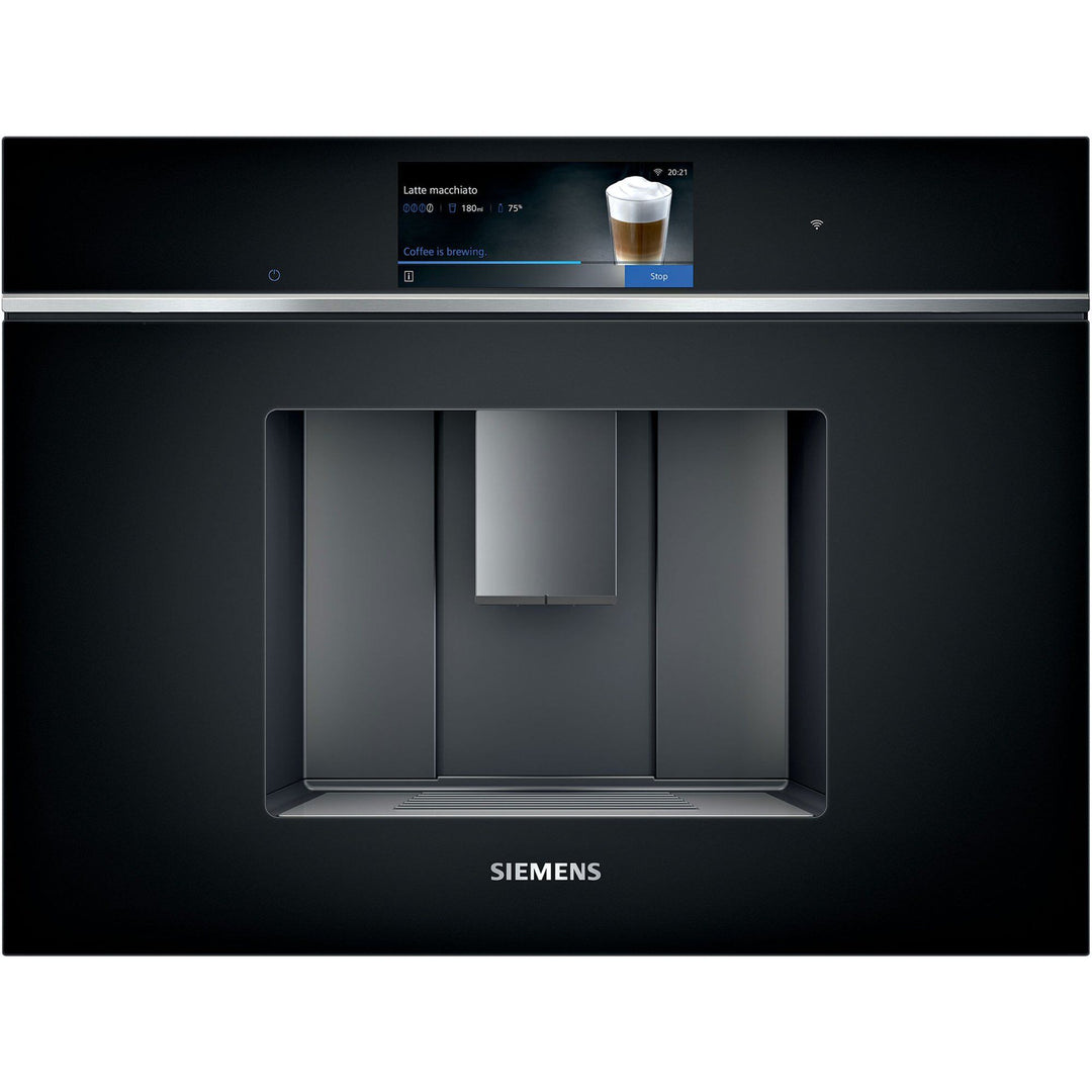 Siemens Siemens CT718L1B0 iQ700 Helautomatisk indbygget espressomaskine, sort ❤ produktbillede (Espressomaskiner)