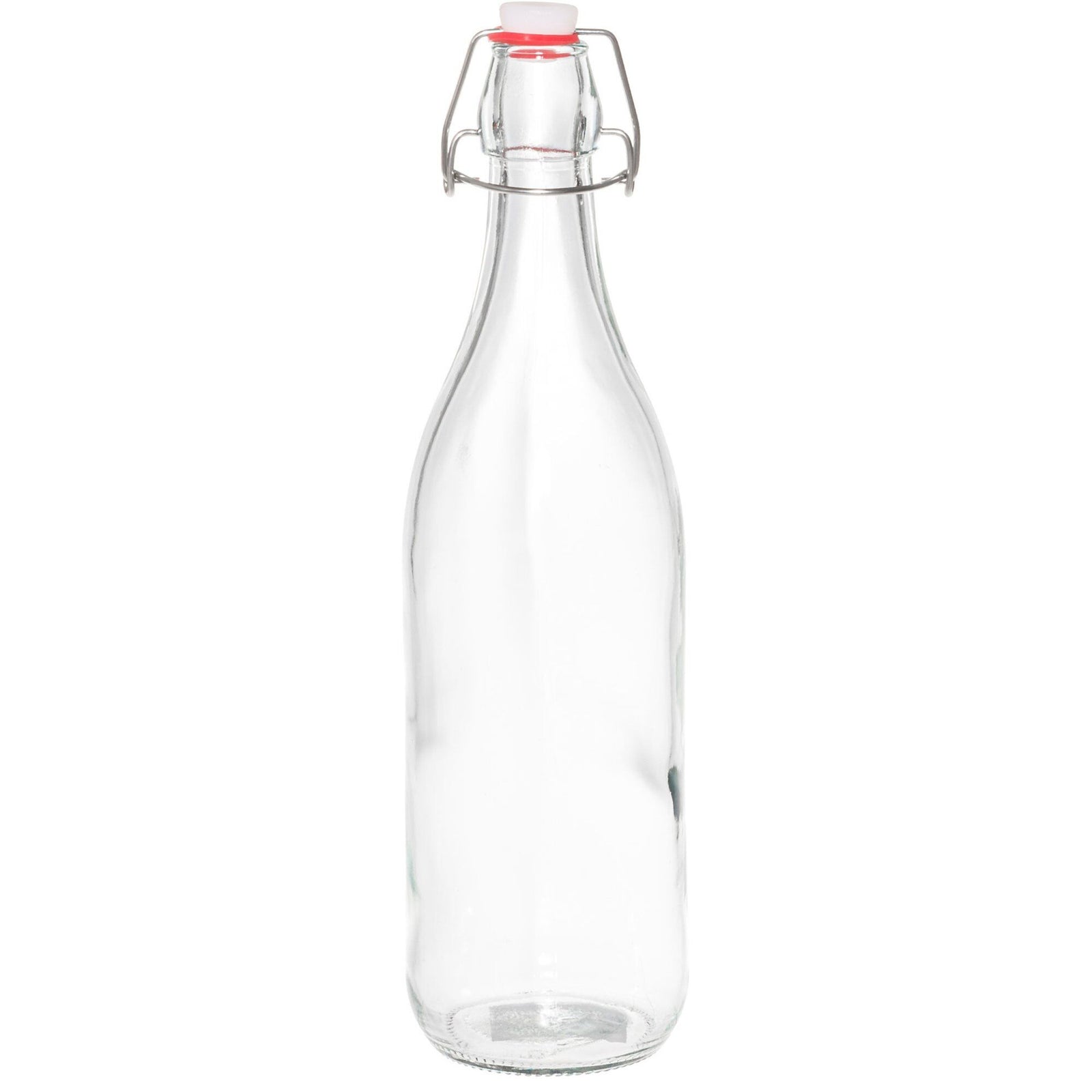 Marjukka Marjukka Glasflaske med patentlåg 1 liter – frontbillede (Flaske)