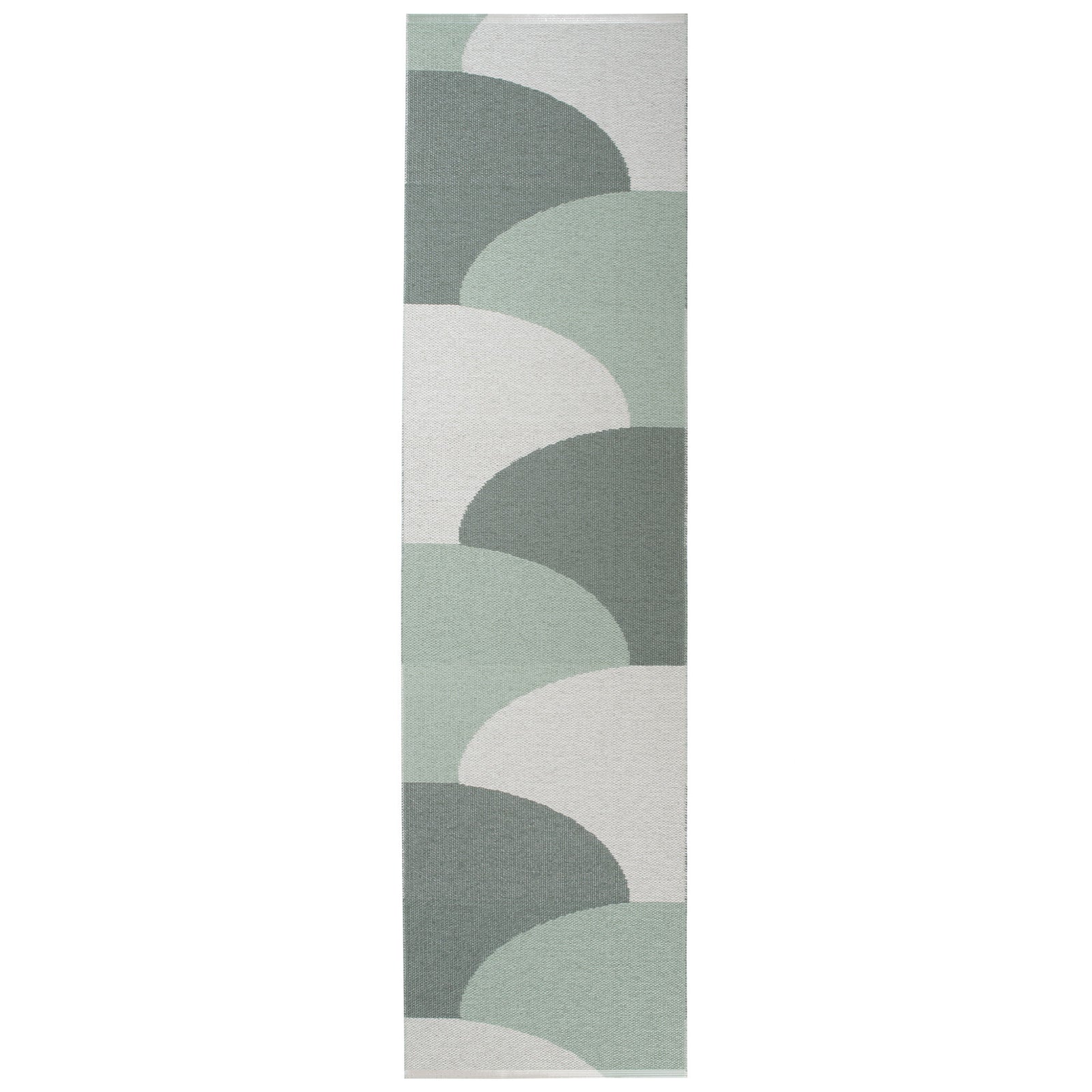 Pappelina Pappelina Hill Tæppe 70x270 cm, army/mint/grå ❤ vinkelbillede (Tæpper)