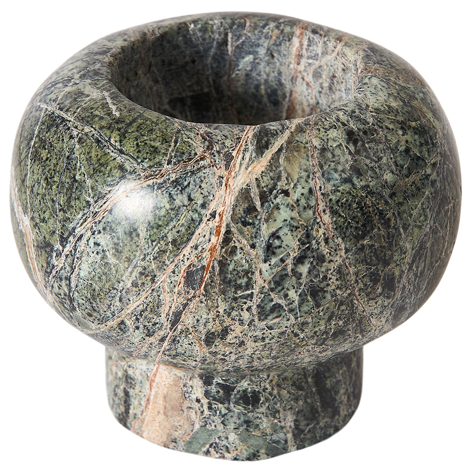 Muubs Muubs Vita fyrfadsstage, seagrass ❤ frontbillede (Lysestager)