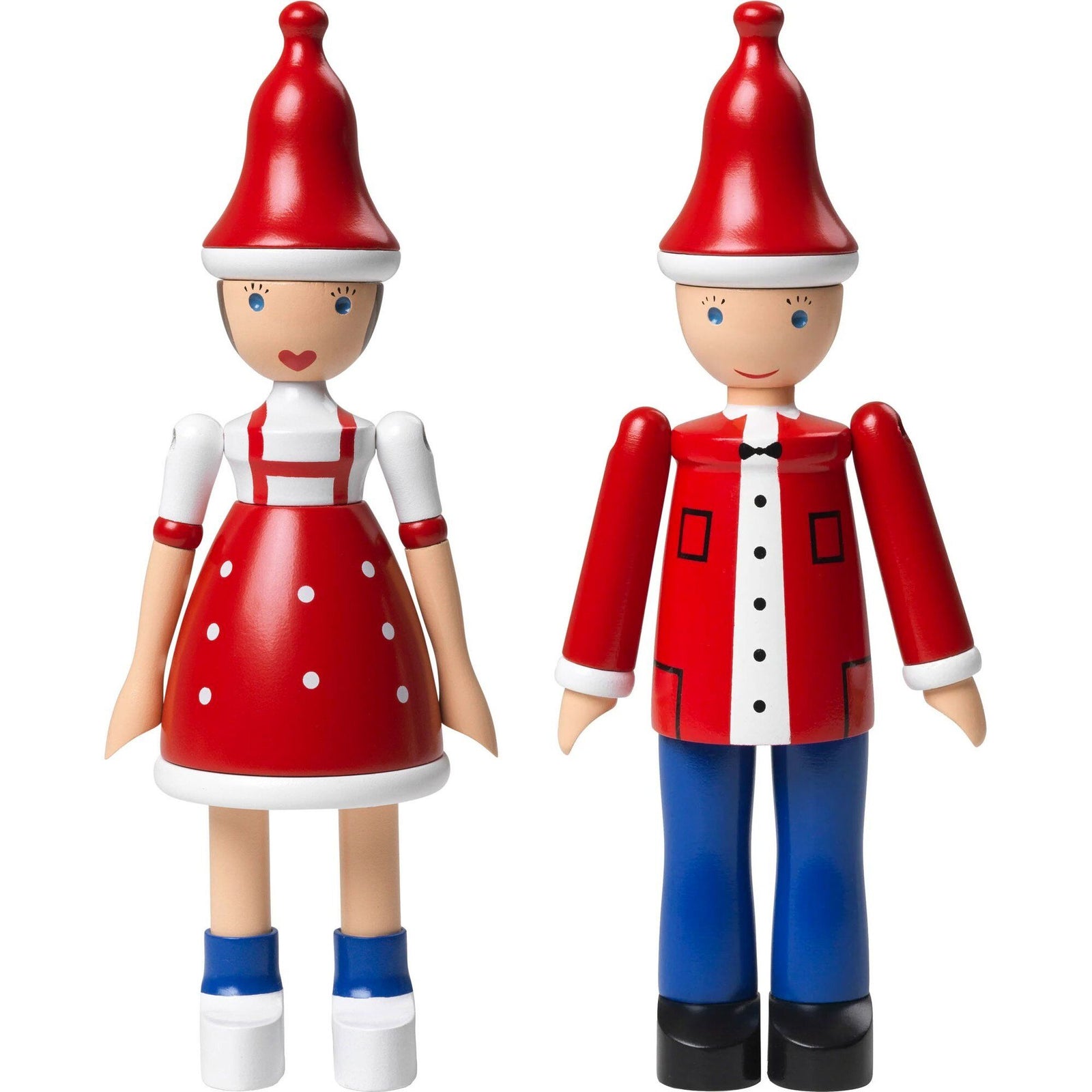 Kay bojesen Kay bojesen Lise & Ole julesæt – produktvisning (Træfigur)