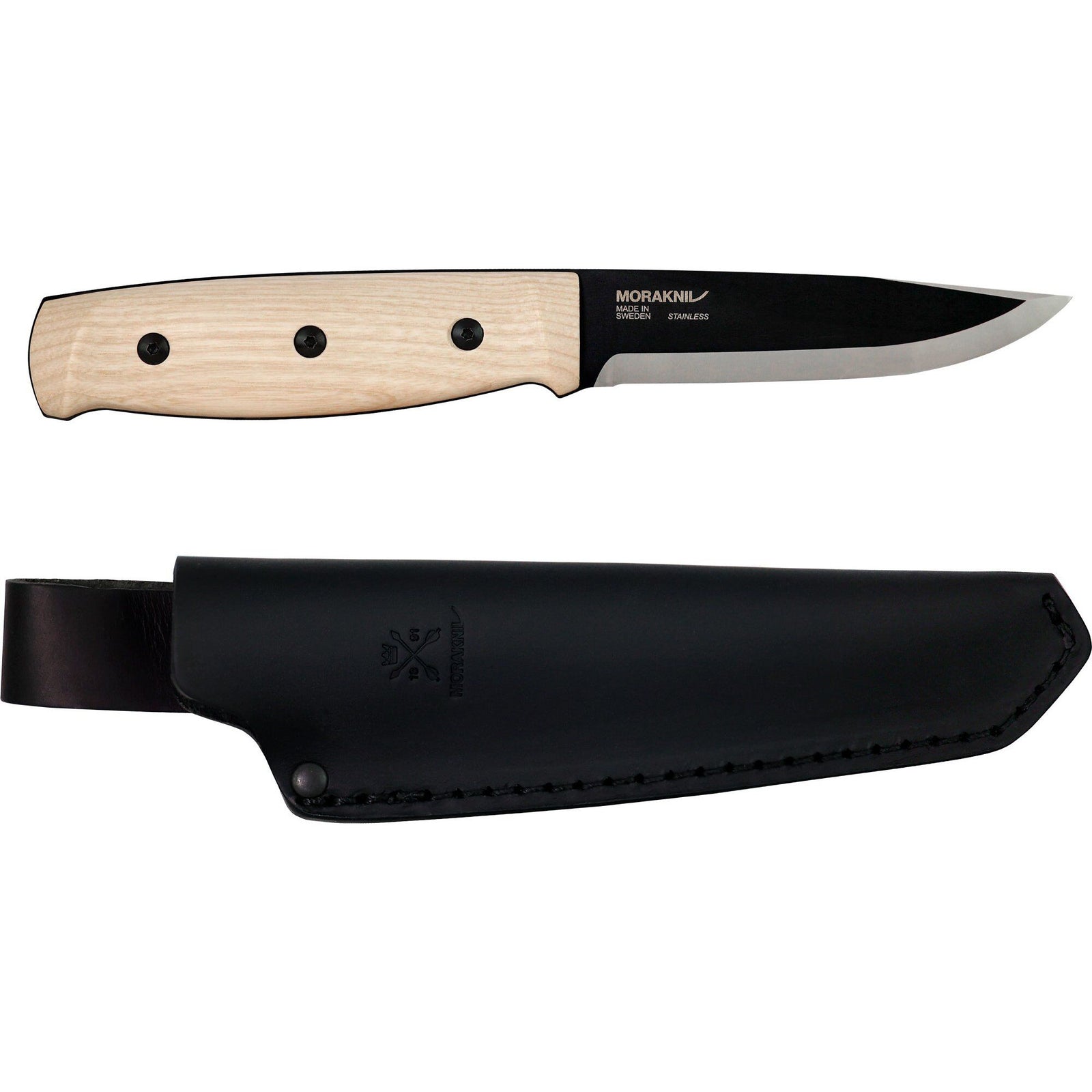 Morakniv Morakniv Lok BlackBlade (S) Ash Wood, friluftskniv ❤ detaljebillede i kategorien Friluftskniv