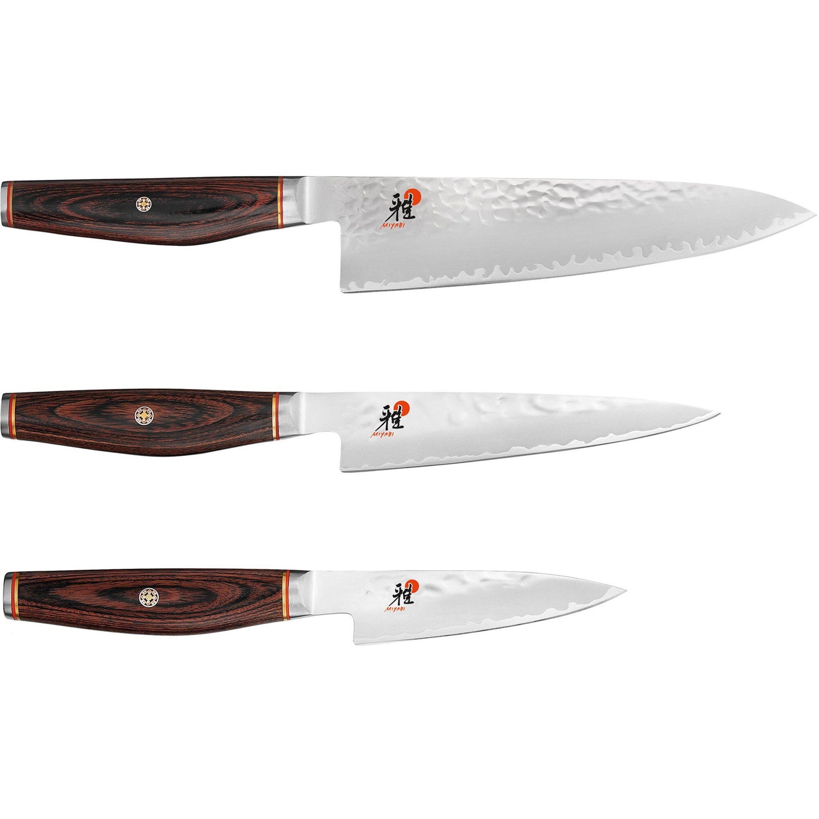 Miyabi Miyabi Artisan 6000 MCT Knivsæt 3 dele – produktvisning (Knivsæt)