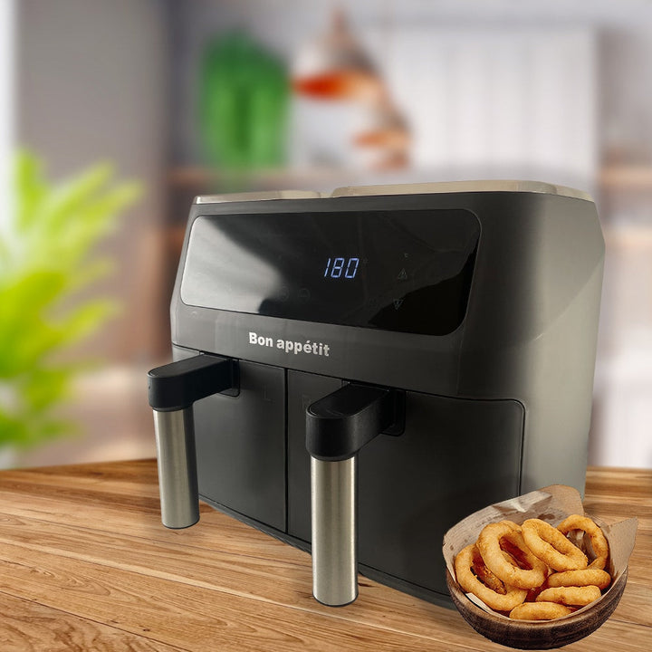 Produktbillede af Køb Airfryer 8,0 l (fedtfattig: grille bage stege og friturestege) på tilbud