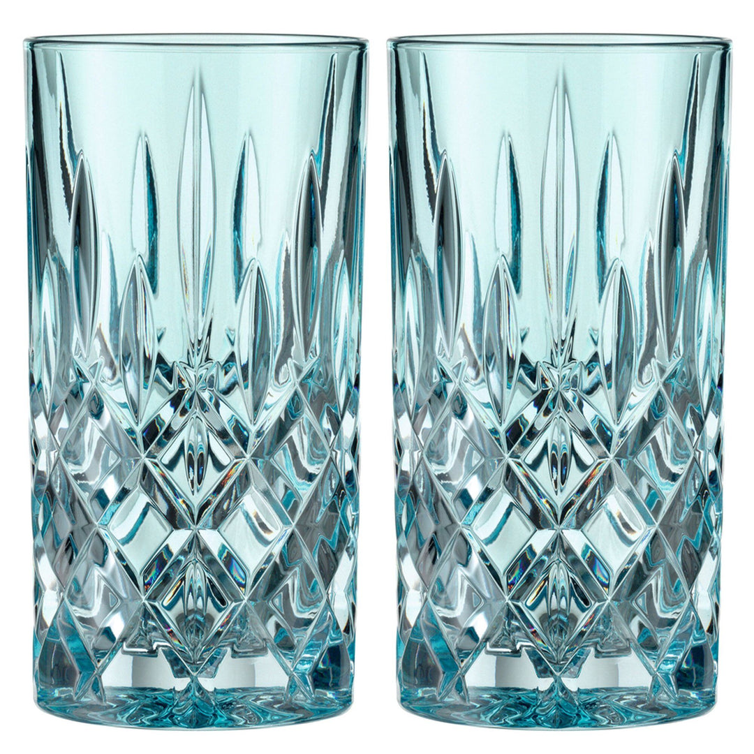 Nachtmann Nachtmann Noblesse longdrinkglas, aqua, 2 stk. – detaljebillede (Longdrinkglas)