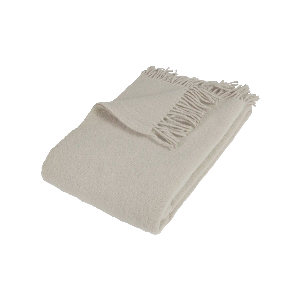 Arctic SOLID uldplaid i sand