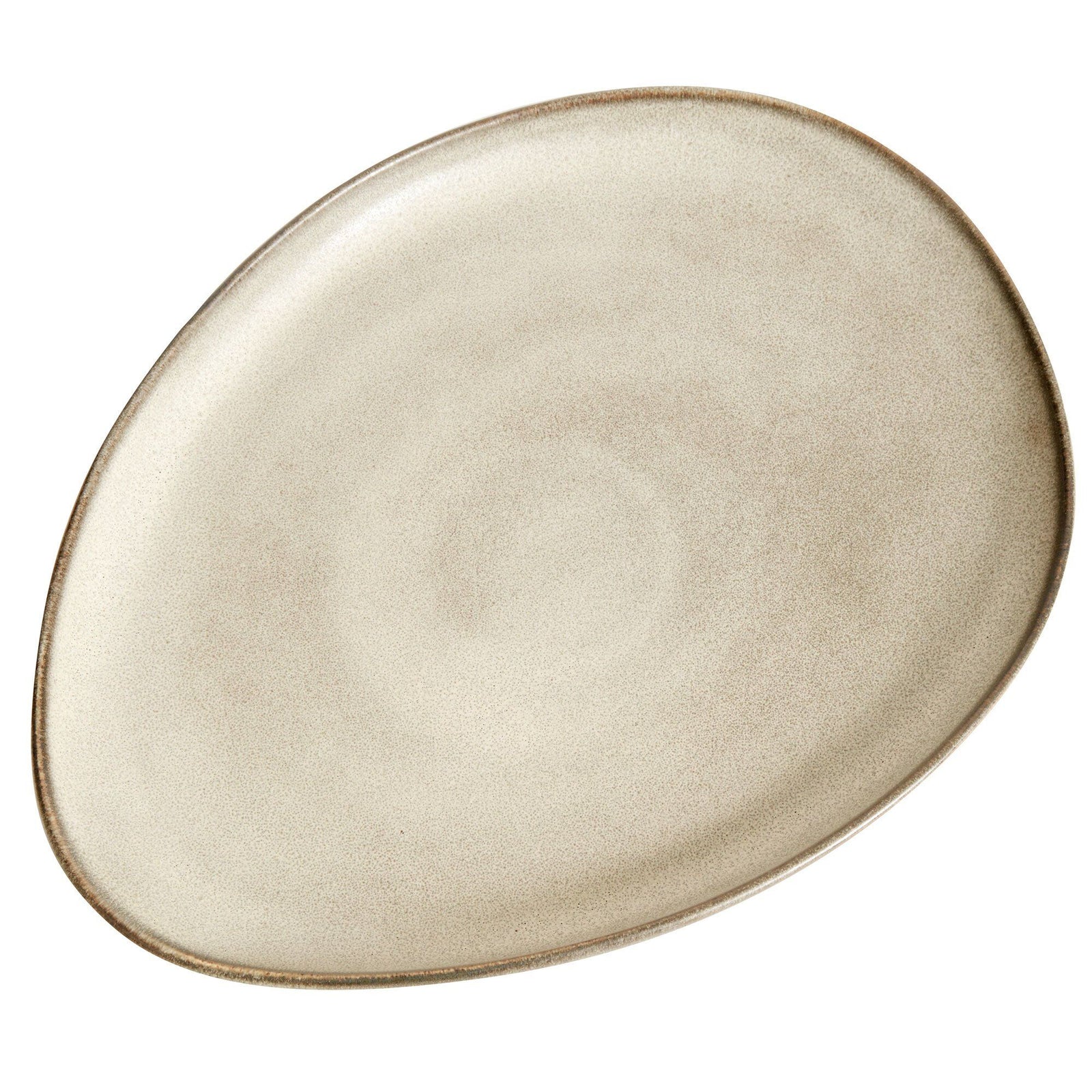 Muubs Muubs Mame middagstallerken 24 cm, oyster – billede i brug (Madtallerken)