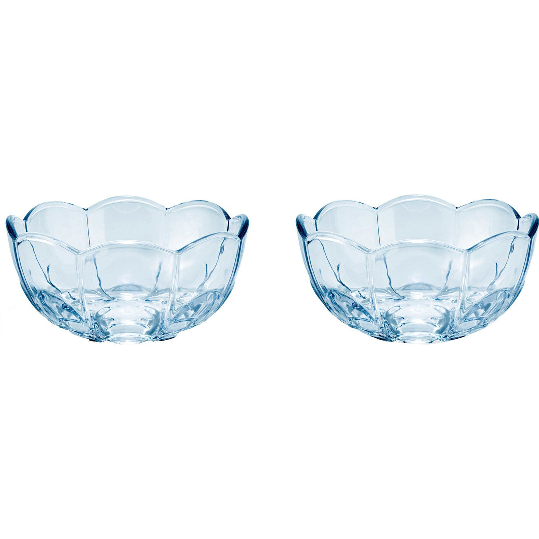 Holmegaard Holmegaard Lily skål, blue iris, 13 cm, 2 stk. ❤ billede i brug (Skål)