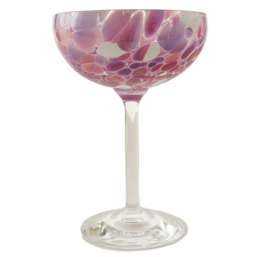 Magnor Magnor Swirl champagneglas 22 cl, pink ❤ vinkelbillede (Champagneglas)