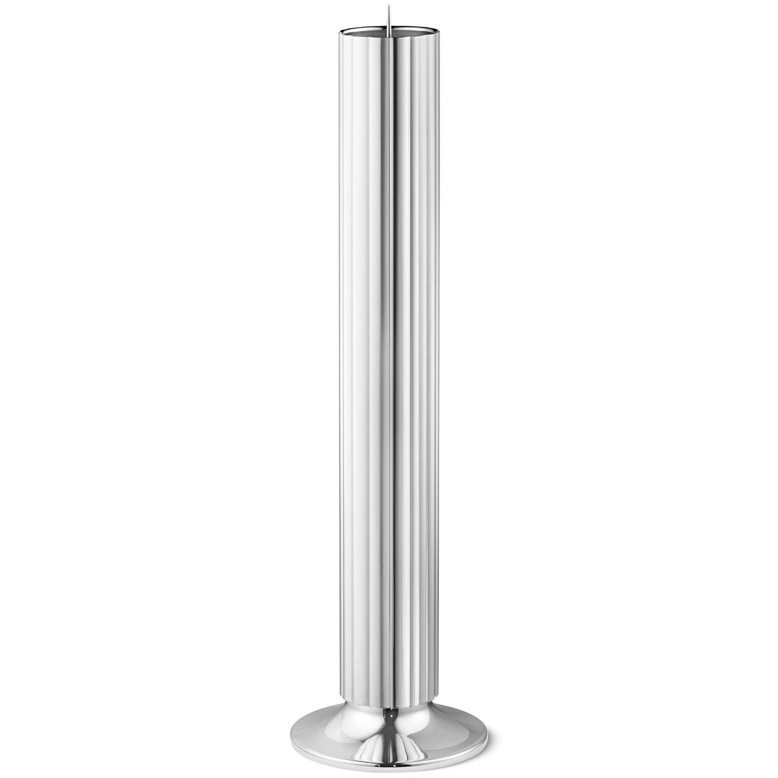 Georg jensen Georg jensen Bernadotte gulvlysestage 50 cm, rustfrit stål – detaljebillede (Lysestage)