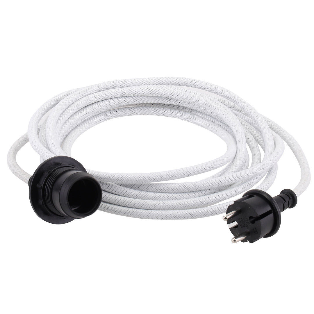 Watt&veke Watt&veke Kabel til udendørsbelysning 5 meter, hvid ❤ billede i brug i kategorien Lampe