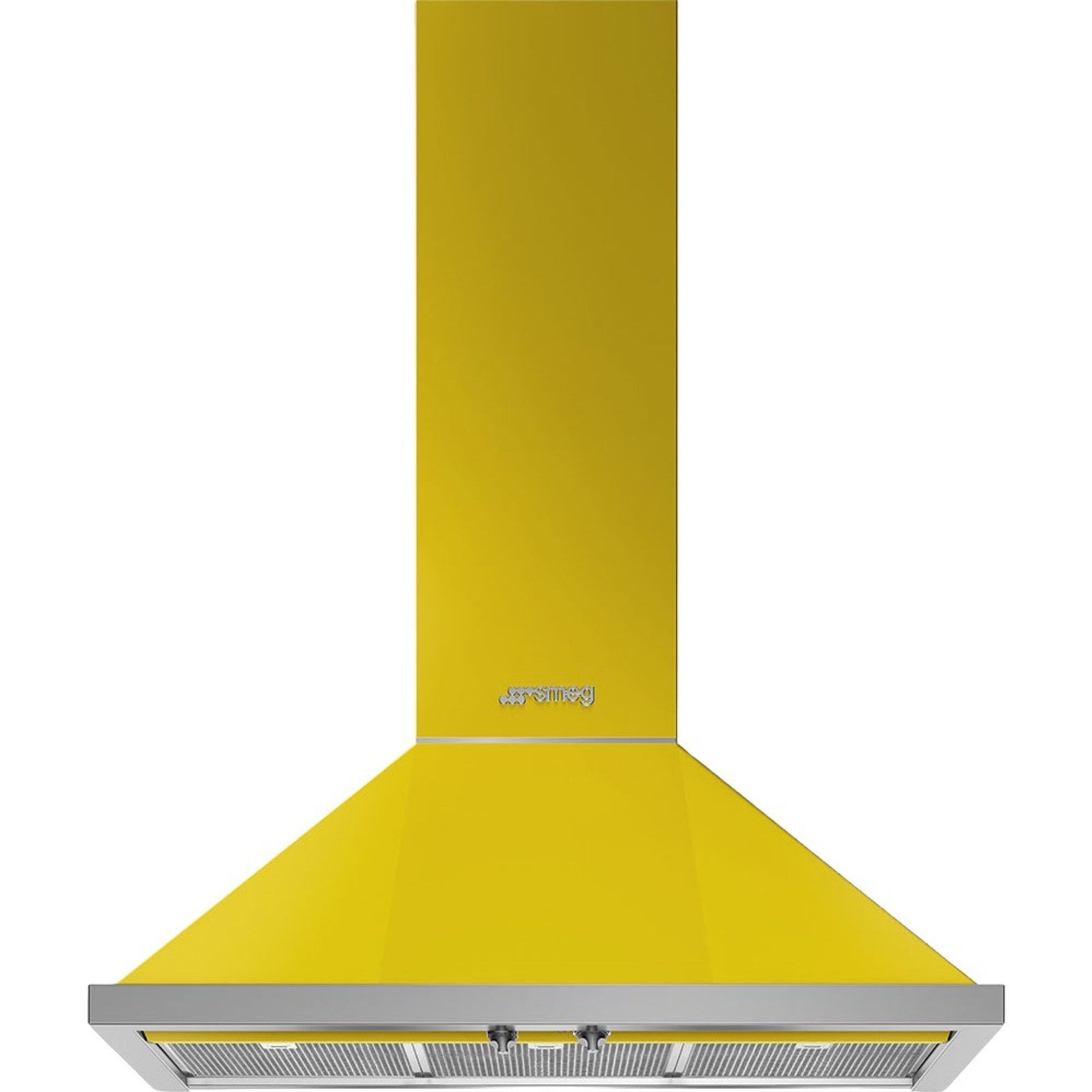 Smeg Smeg KPF9YW Portofino emhætte 90 cm, gul – close-up (Emhætter)
