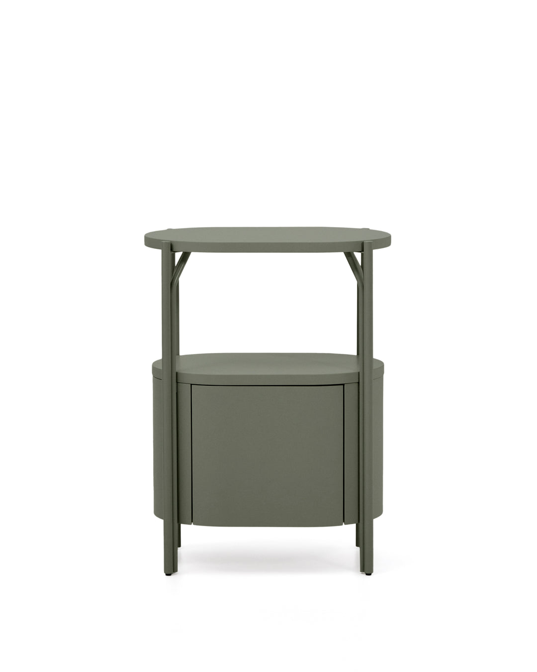 KAVE HOME Arely badeværelsesvaskeskab m. 1 skuffe grøn MDF og stål 60x40