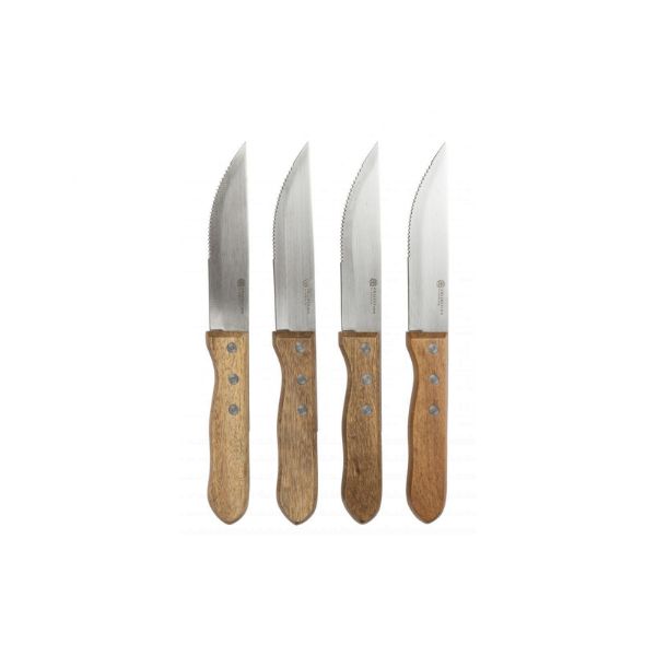 Produktbillede af Grillknive Sæt/4 By Bercato 23,5 Cm på tilbud – premium kvalitet og detaljer