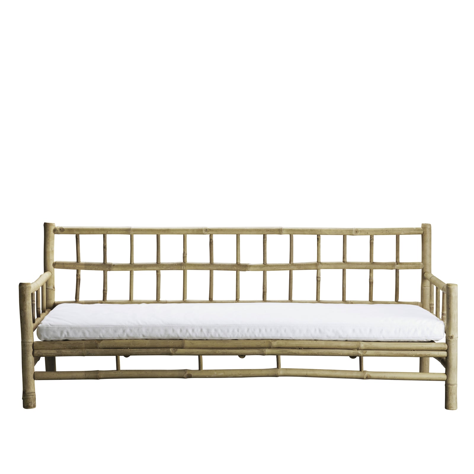 Produktbillede af TINE K HOME BAMBUS SOFA HVID HYNDE 177 i premium kvalitet