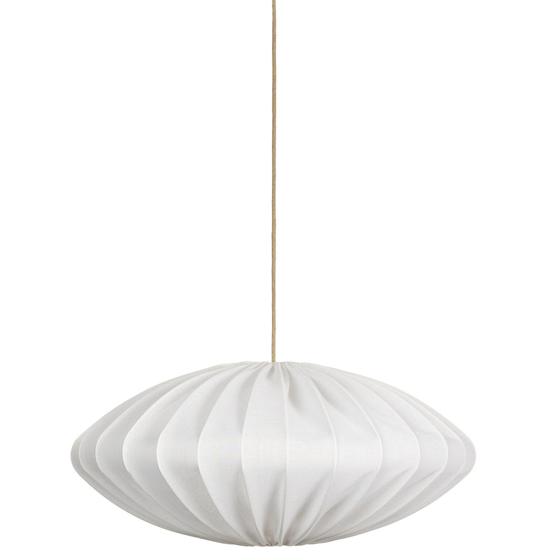 Watt&veke Watt&veke Ellipse loftslampe, 80 cm, hør, hvid ❤ vinkelbillede (Lampe)
