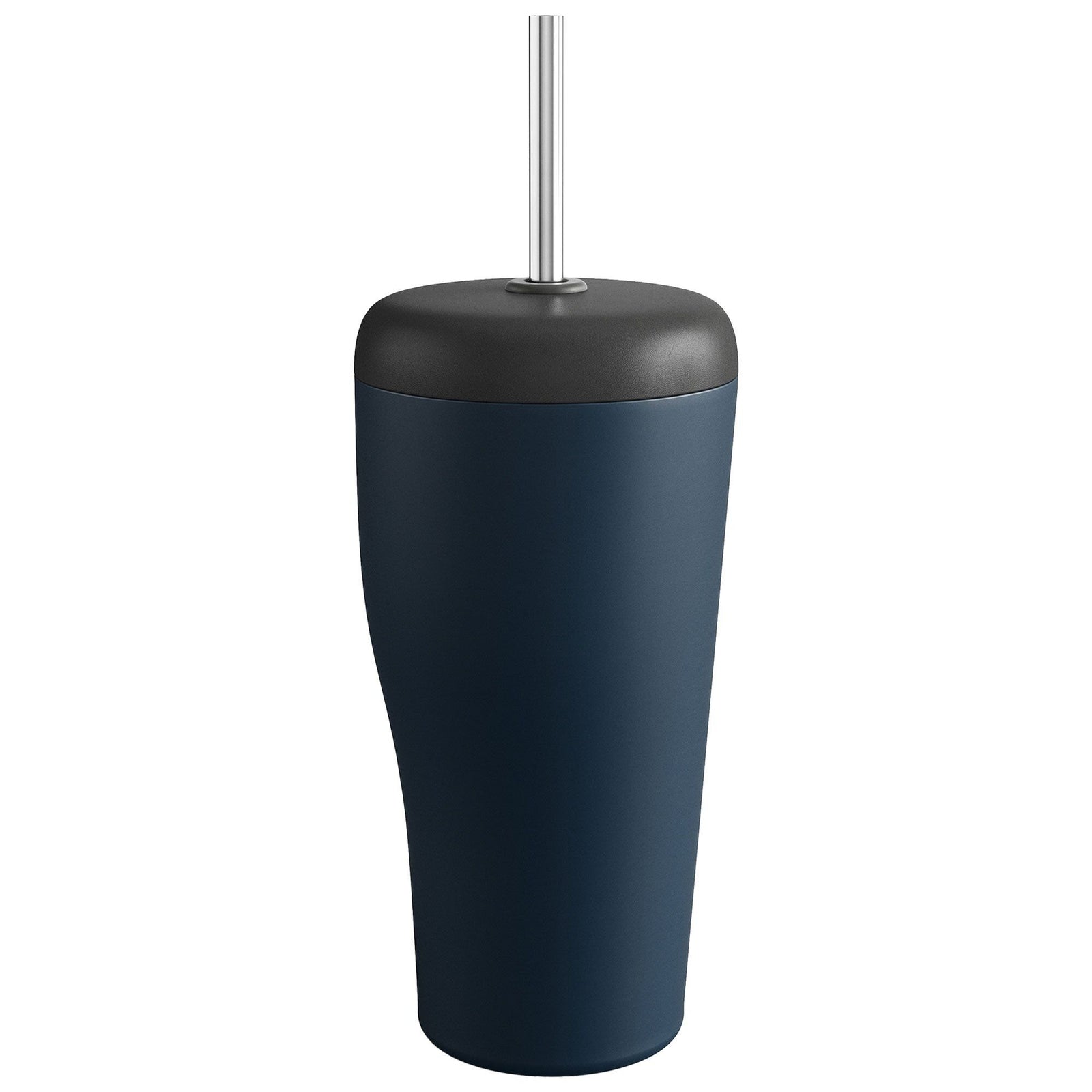 Georg jensen Georg jensen Sky termokop + sugerør, blå – produktbillede (Termokop)