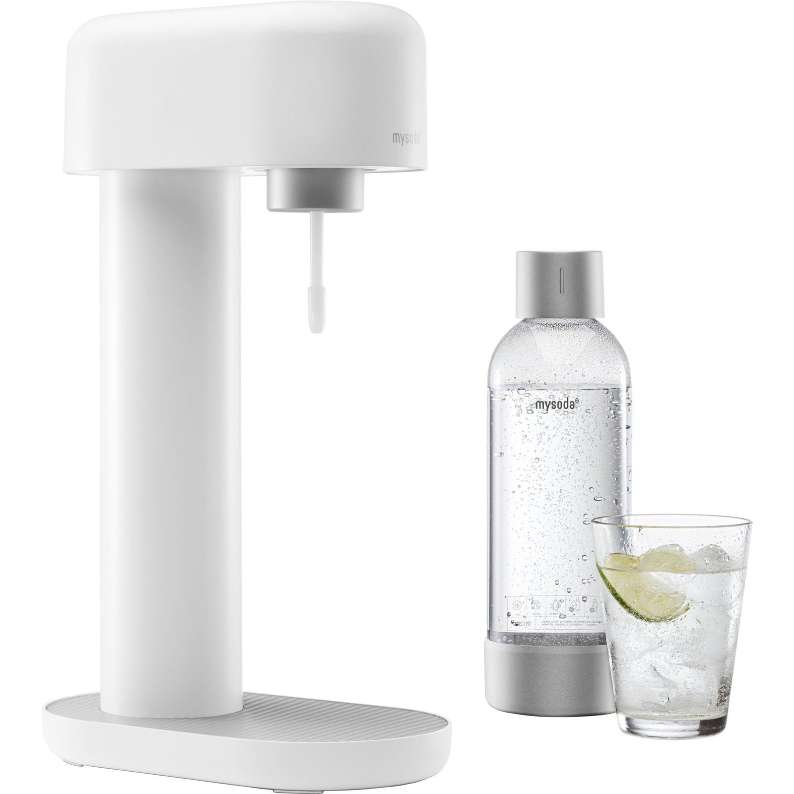 Mysoda Mysoda Ruby Sodavandsmaskine, Hvid – produktfoto (Sodavandsmaskiner)